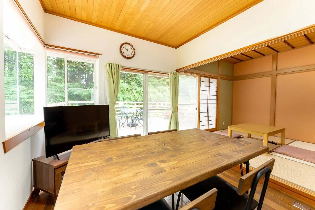 Green Oasis Cottage Hakone Sengokuhara - グリーンオアシスコテージ箱根仙石原 Сasa de vacaciones